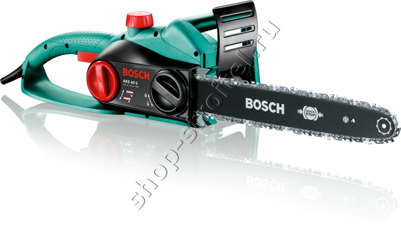 Увеличенная фотография Электропила цепная Bosch AKE 40 S